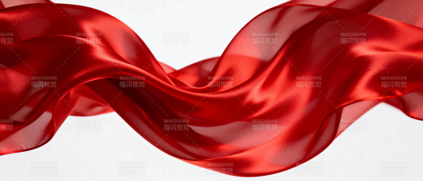 红绸舞动图片