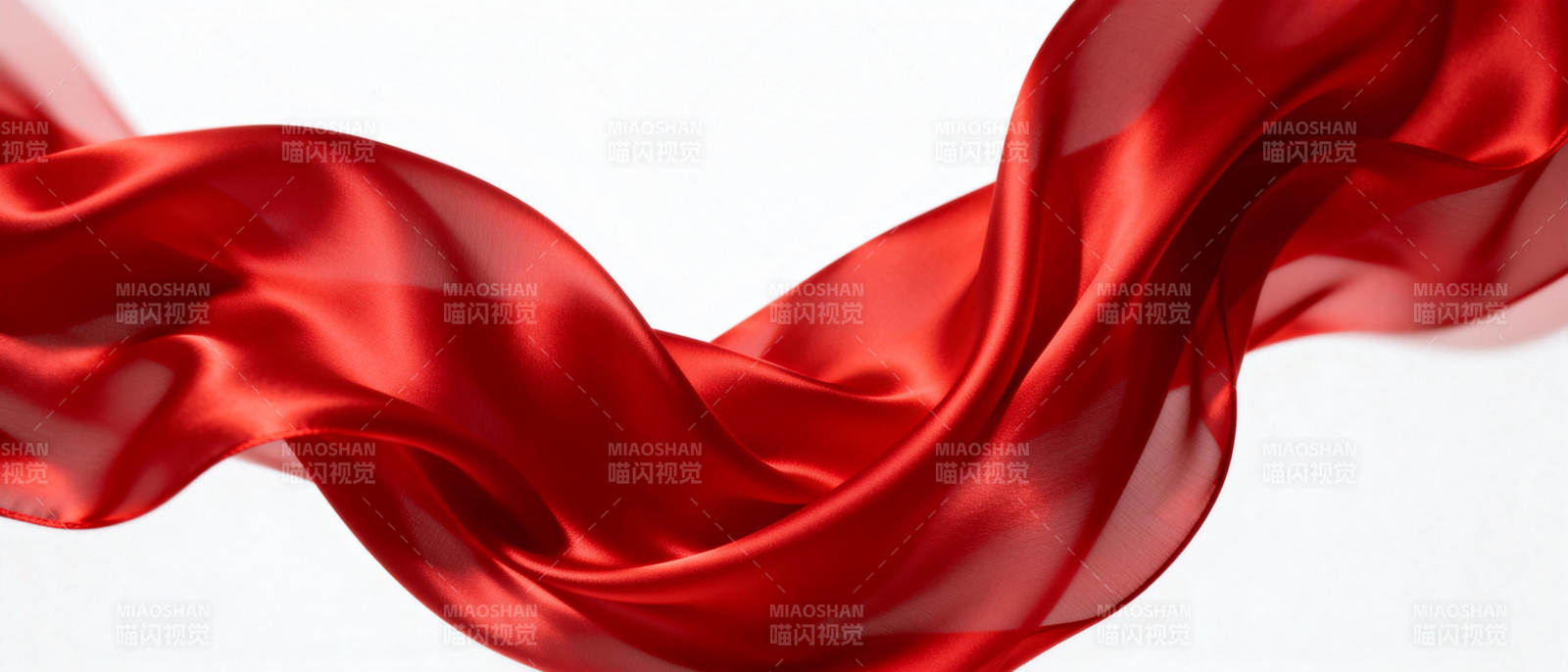 红绸飘逸图片