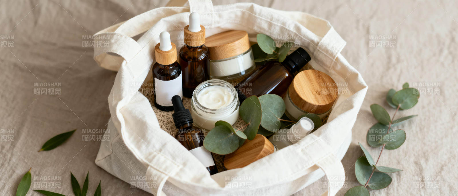 天然护肤套装图片