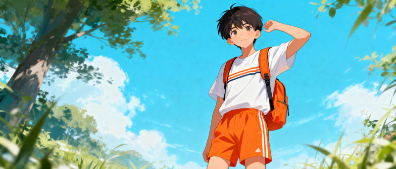 夏日少年行图片