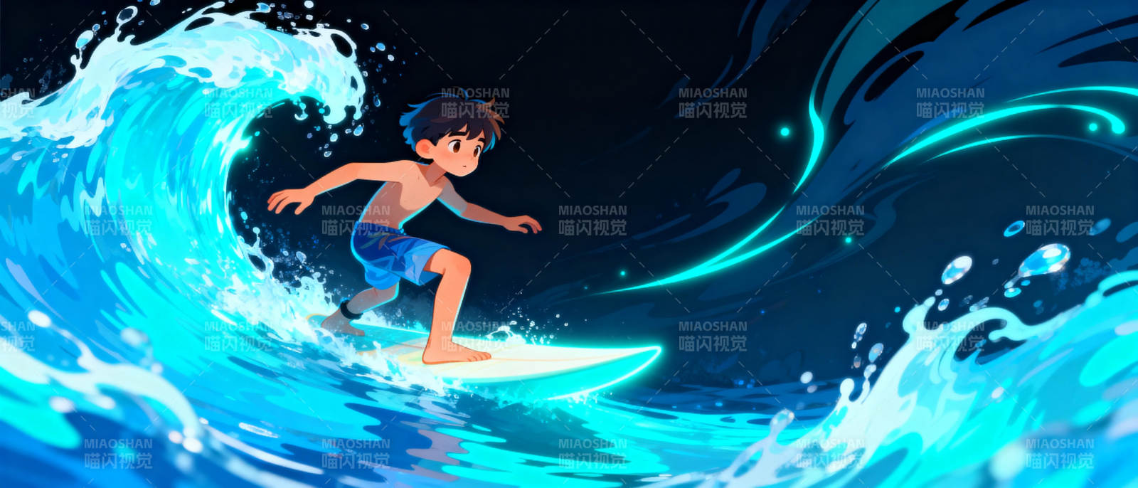 浪尖上的少年图片