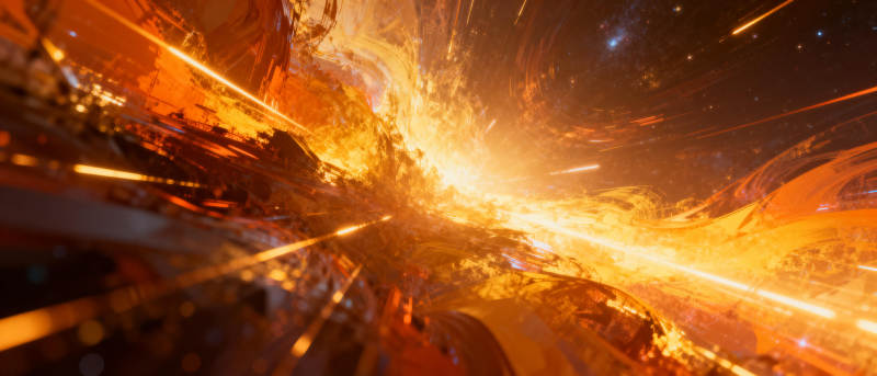 宇宙爆炸瞬间图片