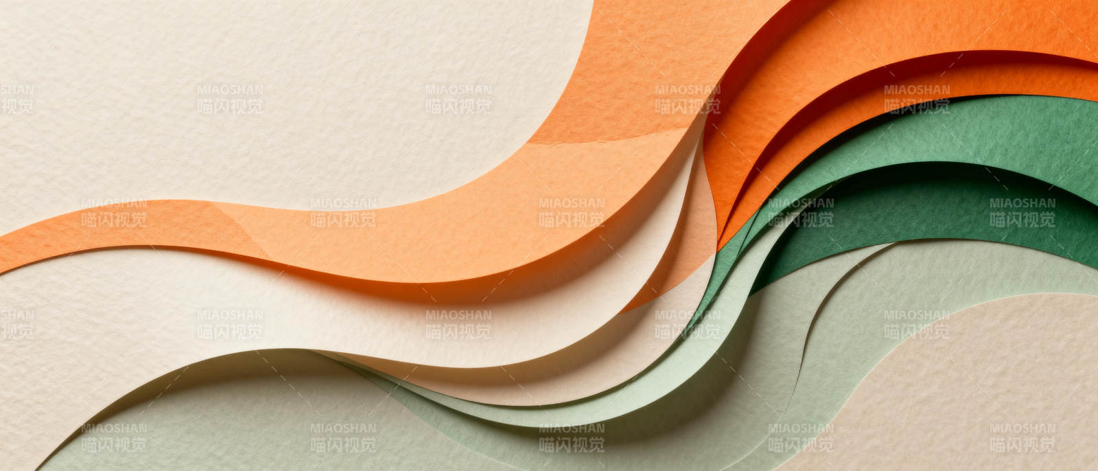 色彩波浪艺术图片