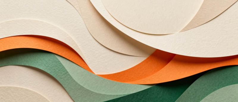 层叠波浪色彩图片