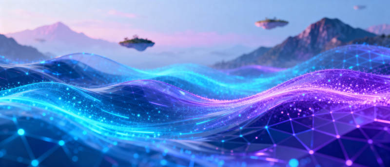 未来波浪奇景图片