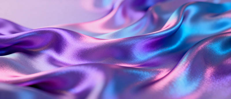 梦幻紫蓝绸缎图片