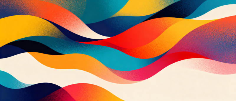 色彩流动之美图片