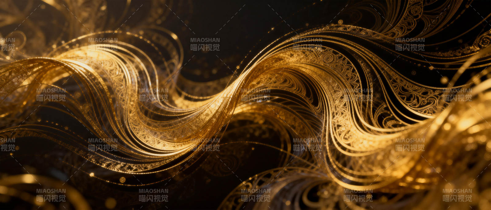 金色流光图片