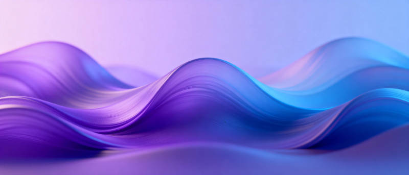 紫蓝波浪图片