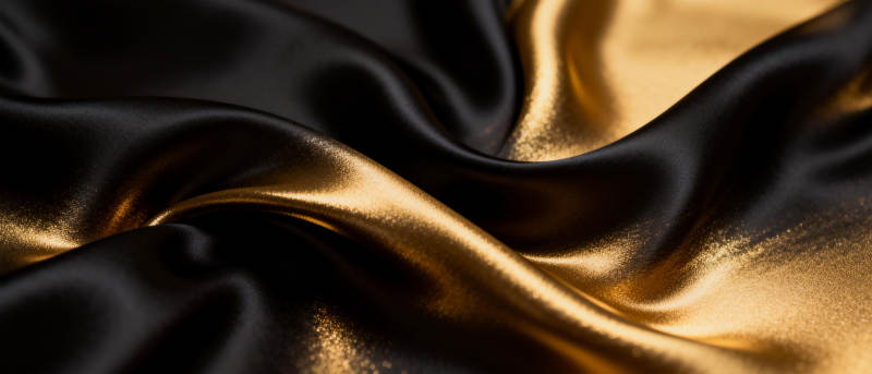金黑丝缎纹理图片