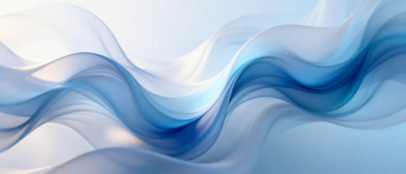 蓝波流动艺术图片
