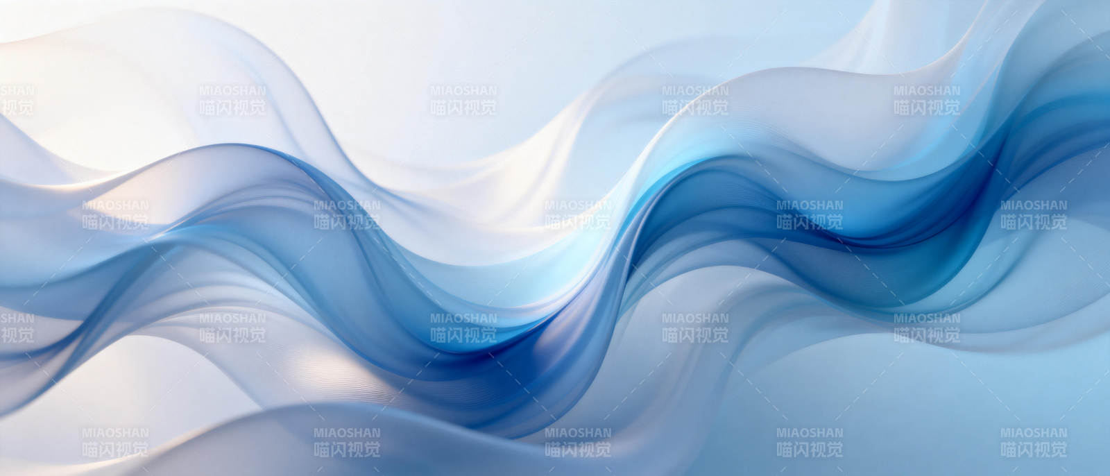 蓝波流动艺术图片