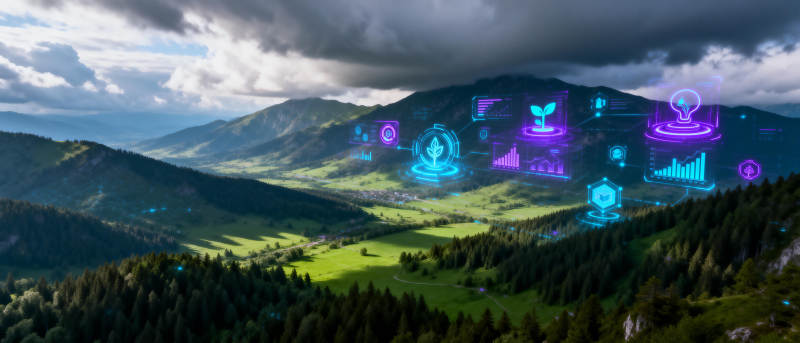 智慧山川 科技共生图片