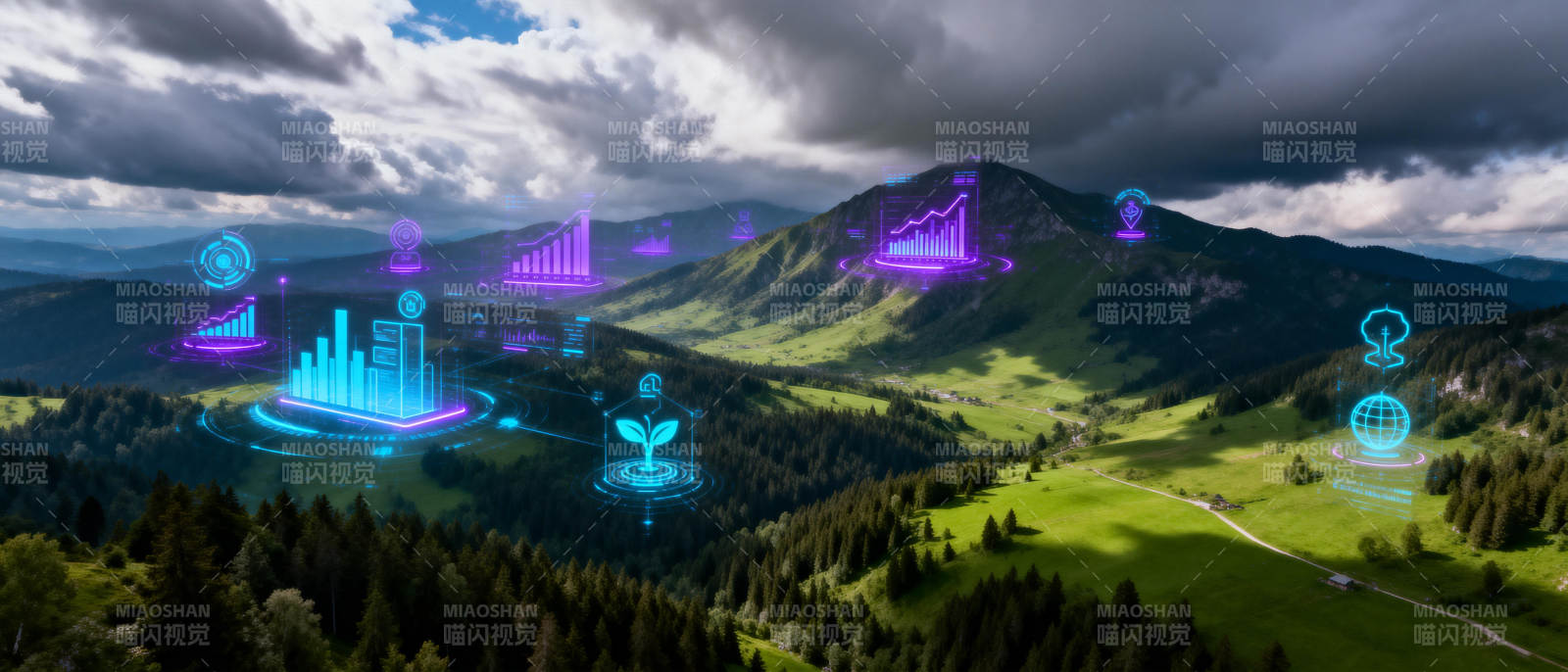 科技赋能自然生态图片
