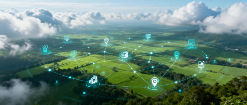 智慧农业互联网络图片