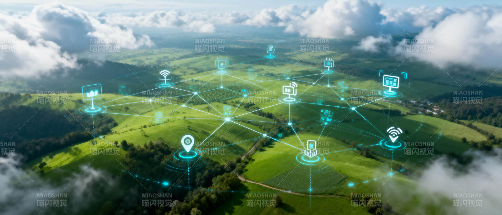 智能互联田园图片