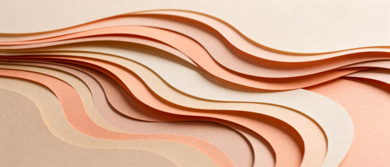 层叠波浪艺术图片