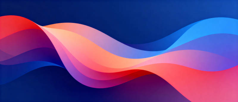 流光溢彩波纹图片