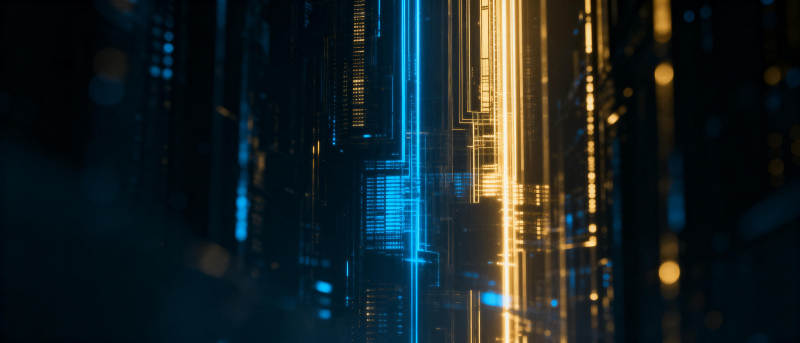 未来城市光影图片