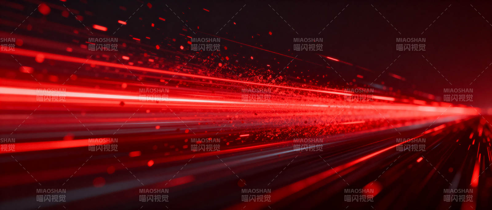 红色光速轨迹图片