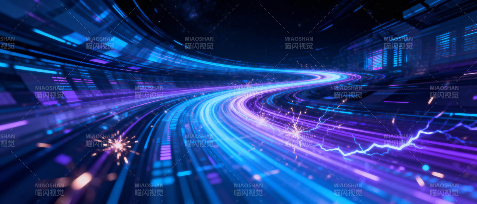 未来科技走廊图片