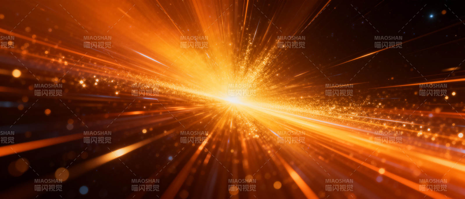 光芒四射的宇宙图片