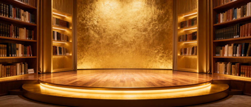 金色书屋舞台图片