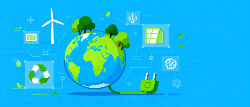 绿色地球 环保未来图片