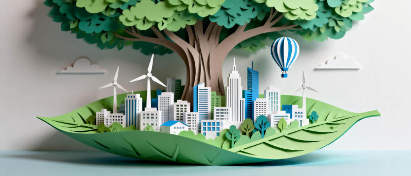 绿色城市 生态未来图片