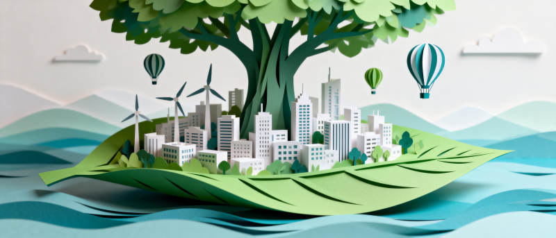 绿色城市 生态未来图片