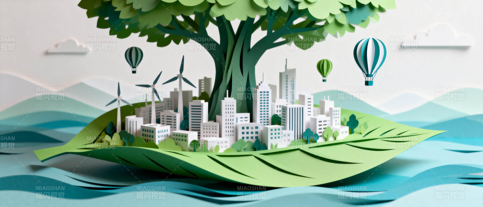 绿色城市 生态未来图片