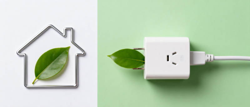 绿色家居用电图片