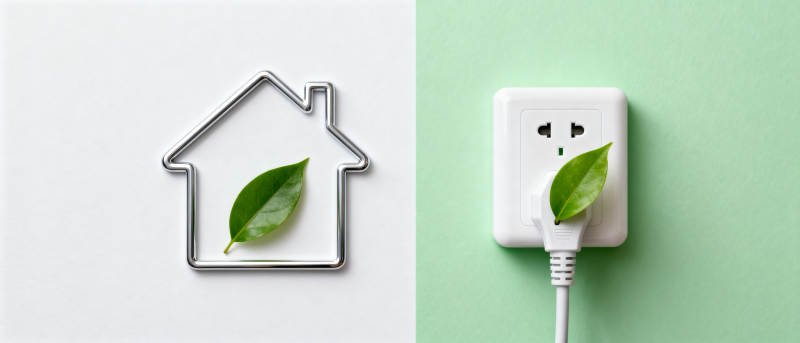 绿色家居用电图片