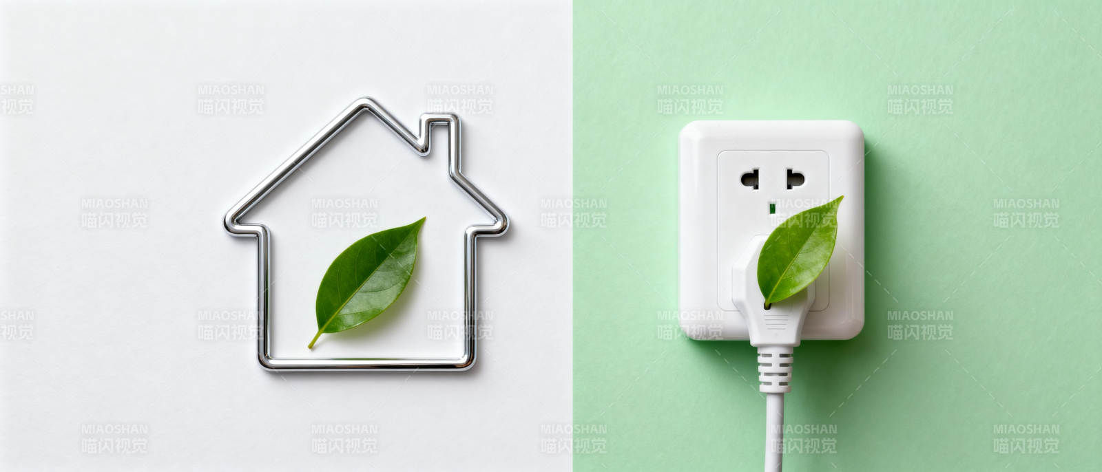 绿色家居用电图片