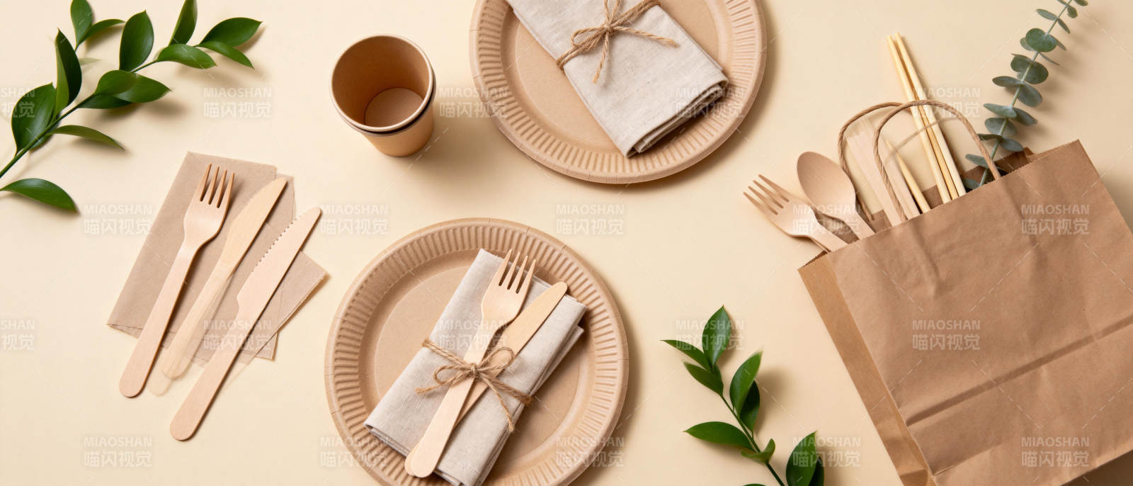 环保餐具套装展示图片