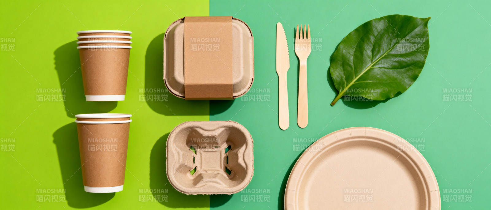 环保餐具展示图片