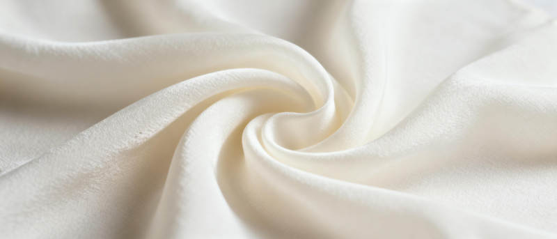 柔滑丝质布料特写图片