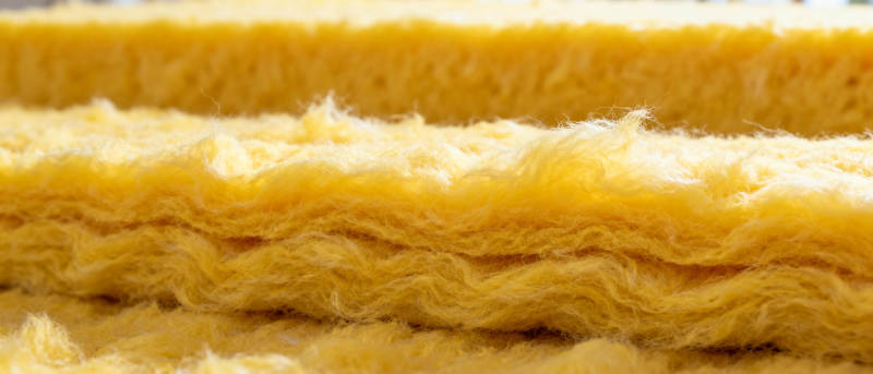 黄色纤维材料特写图片