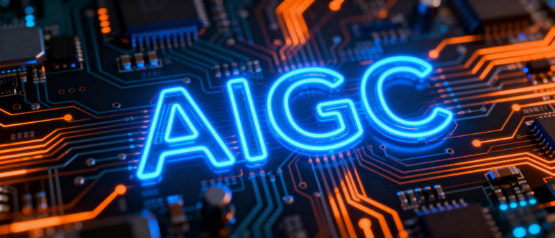 AIGC科技电路图图片