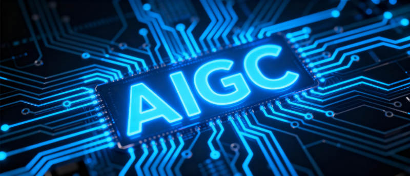 AIGC科技电路图图片