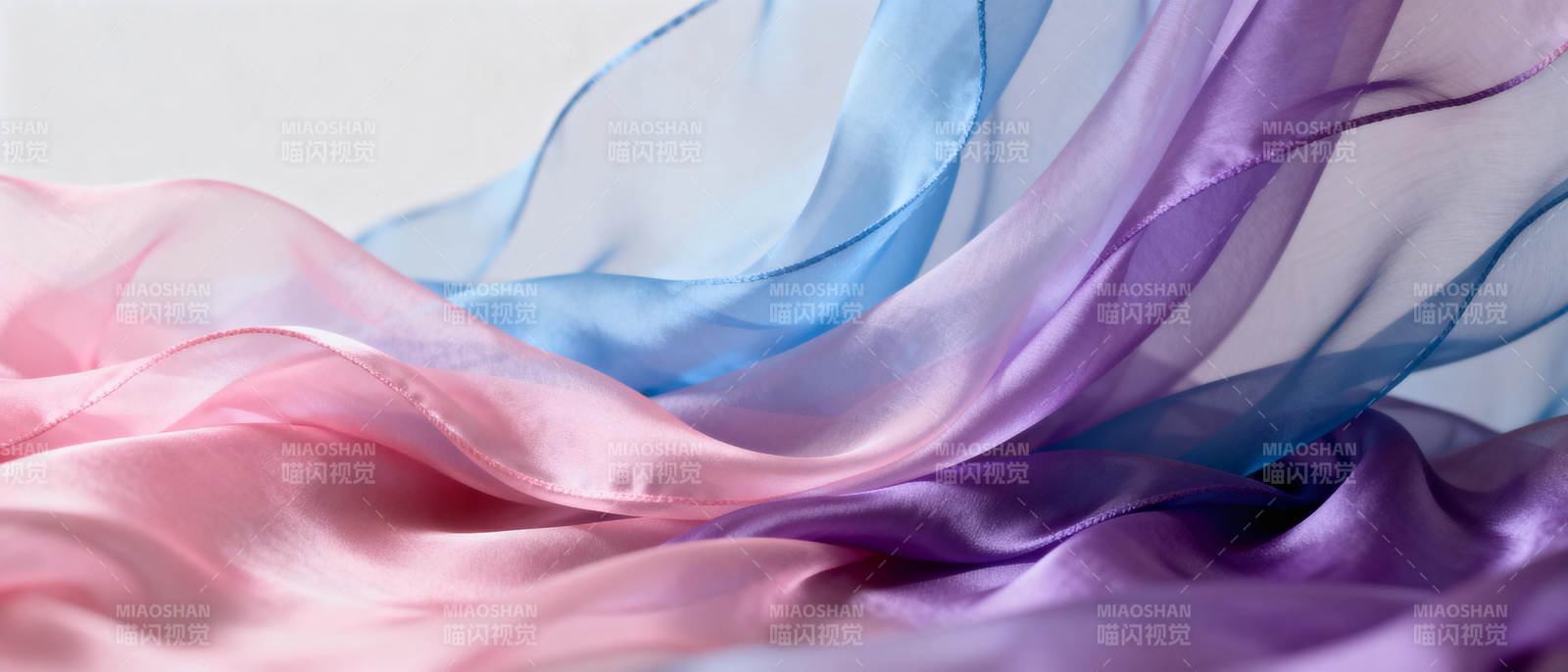 彩绸飘逸图片
