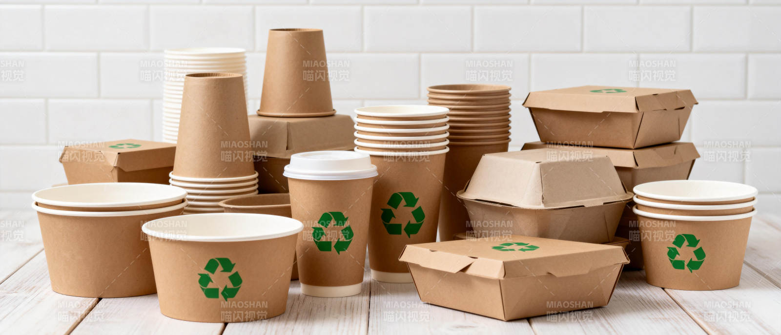 环保纸制品展示图片