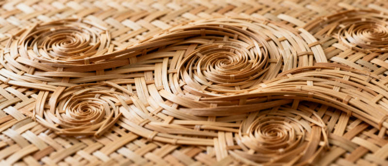 竹编艺术图片