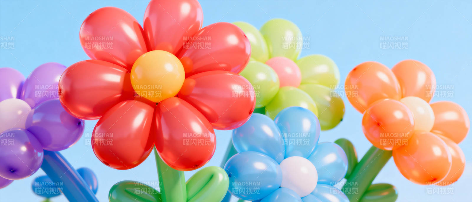 气球花束图片