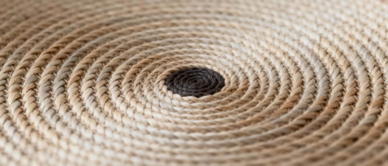 编织纹理特写图片