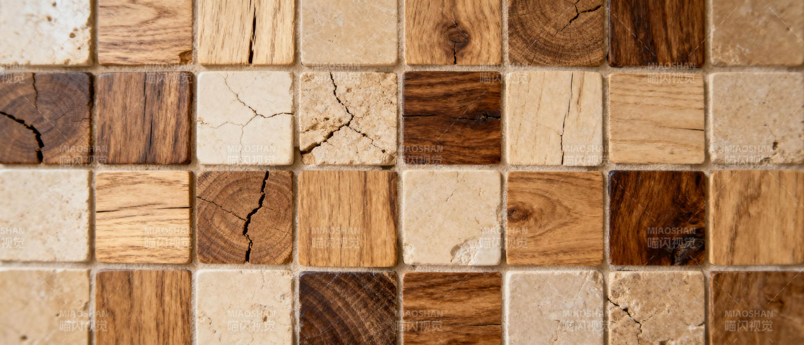 木纹瓷砖拼贴图片