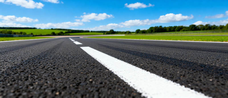 公路延伸至远方图片