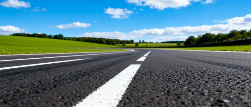 公路延伸向远方图片