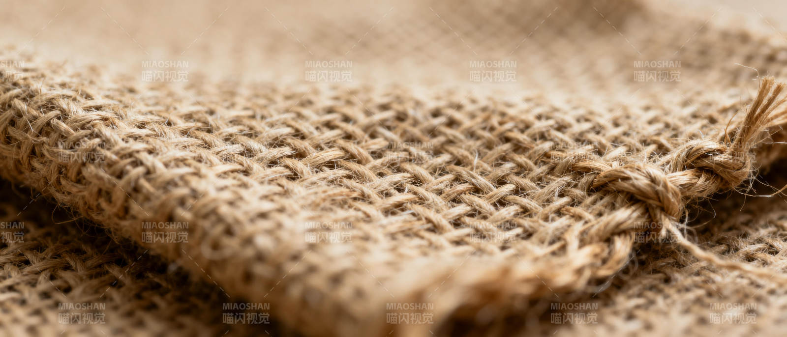 麻布纹理特写图片