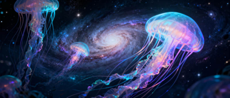 星海水母梦图片